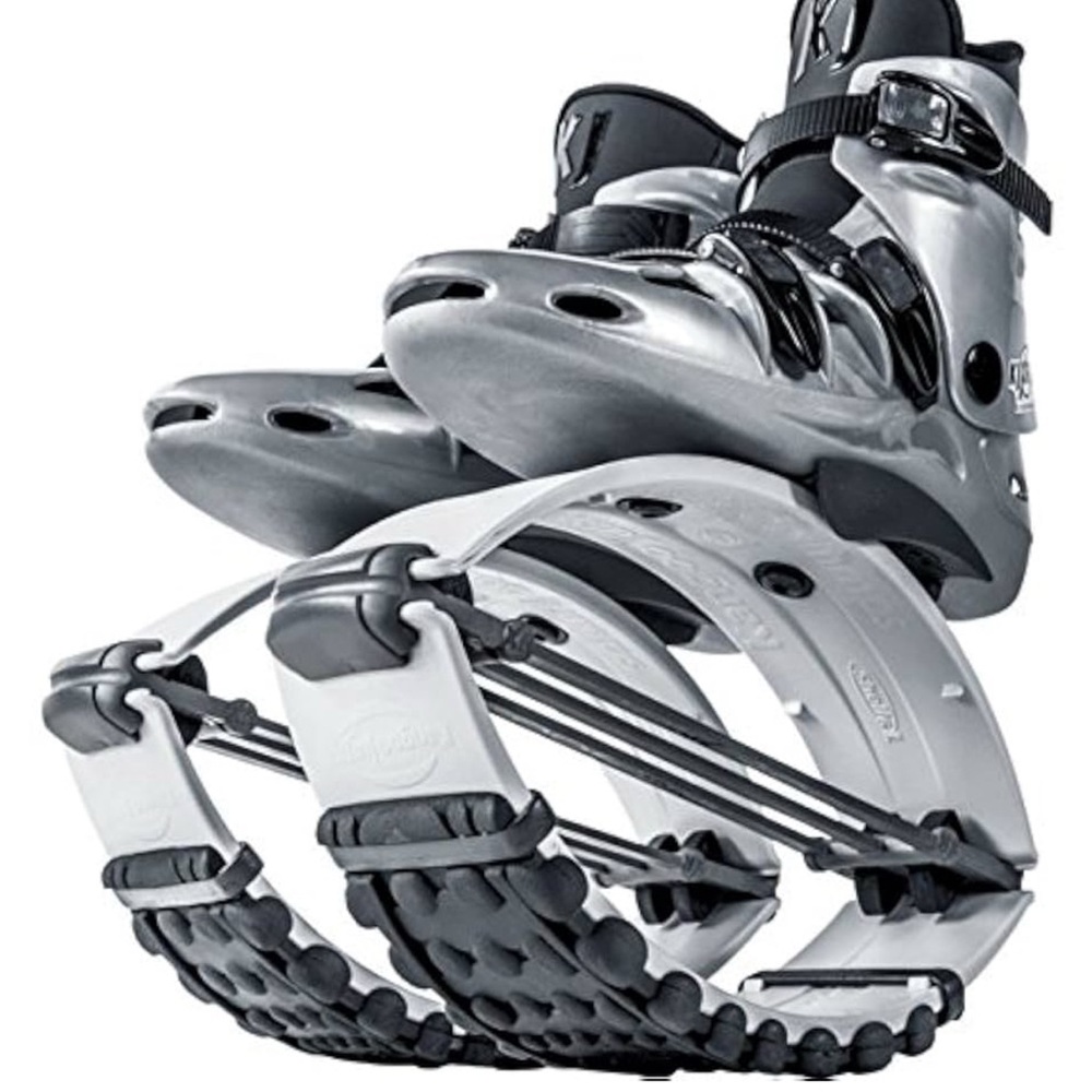Kangoo Jumps Women's Athletic Jumping Shoes - Silver size 8